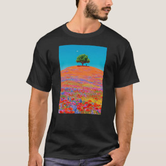 Camiseta Paisaje florido
