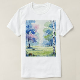 Camiseta Paisaje forestal
