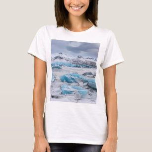 Camiseta Paisaje glaciar del hielo, Islandia