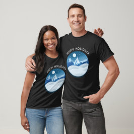 Camiseta Paisaje helado pacífico personalizado