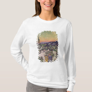 Camiseta Paisaje iluminado por la luna de Vincent van Gogh