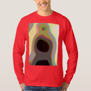Camiseta Paisaje Interior - Arte Surrealista Orgánico Abstr