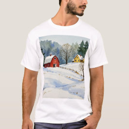 Camiseta Paisaje invernal