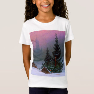Camiseta Paisaje invernal Caspar David Friedrich