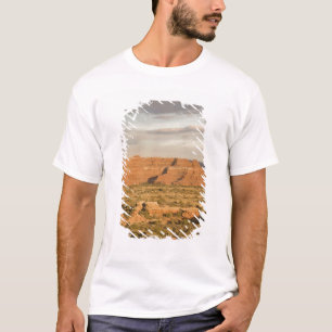 Camiseta Paisaje invernal desértico escénico en el camino h