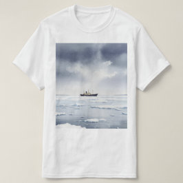 Camiseta Paisaje invernal nevado