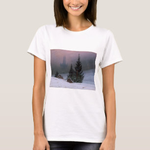 Camiseta Paisaje invernal (por Caspar David Friedrich)