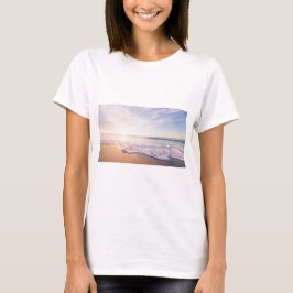 Camiseta paisaje mar y playa venderPaisaje de playa
