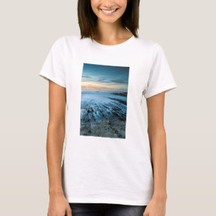 Camiseta Paisaje marino azul al atardecer, California