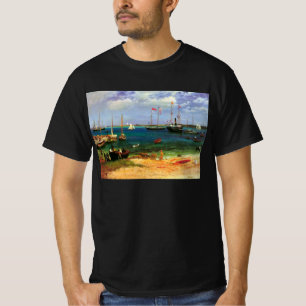Camiseta Paisaje marino vintage, puerto de Nassau de Bierst