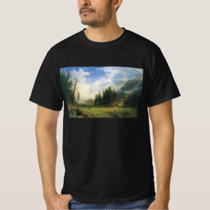 Camiseta Paisaje montañoso de Albert Bierstadt