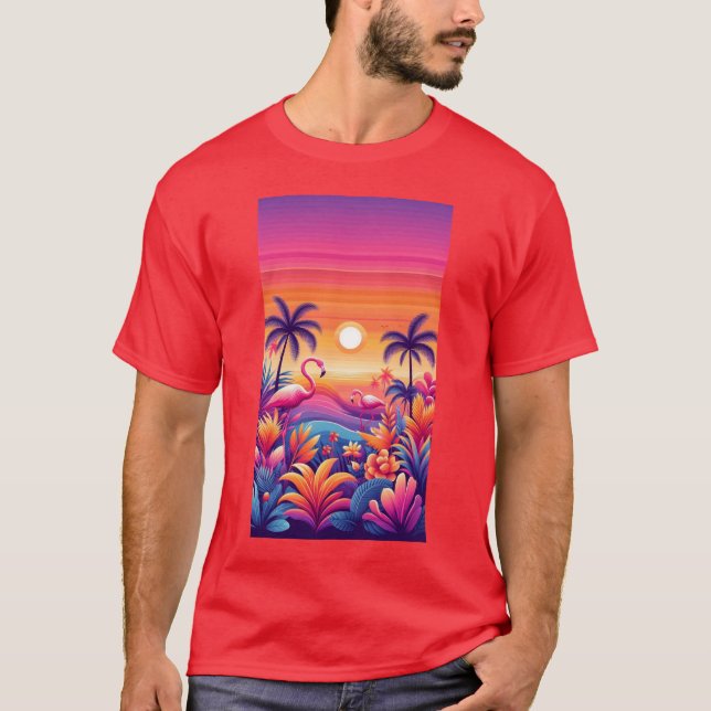 Camiseta Paisaje natural (Anverso)