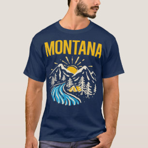 Camiseta Paisaje natural de Montana