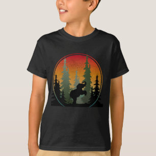 Camiseta Paisaje natural del Elefante del Sol