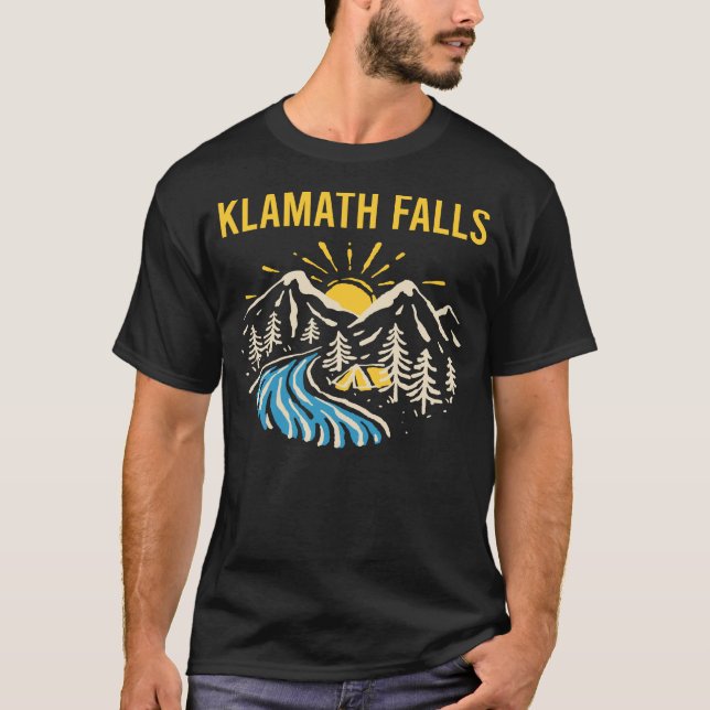 Camiseta Paisaje natural Klamath Falls (Anverso)