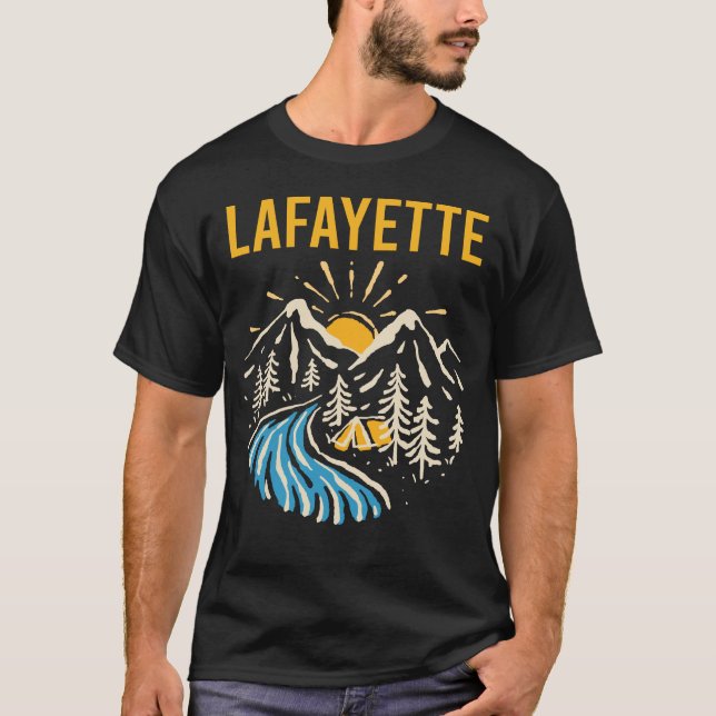 Camiseta Paisaje natural Lafayette (Anverso)