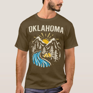 Camiseta Paisaje natural vintage Oklahoma