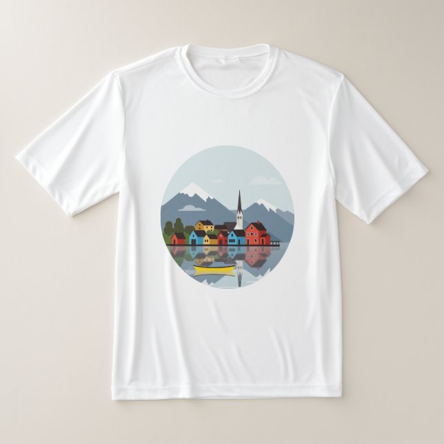 Camiseta Paisaje nórdico (Distribución)