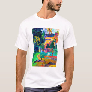 Camiseta Paisaje polinesio de Paul Gauguin