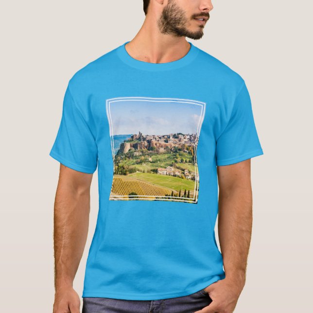 Camiseta Paisaje sobre Orvieto (Anverso)