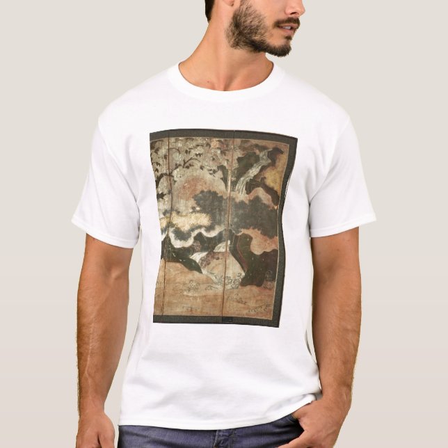 Camiseta Paisaje soleado (Anverso)