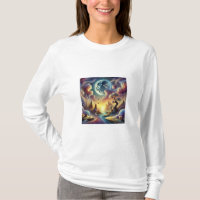 Paisaje surrealista de ensueño