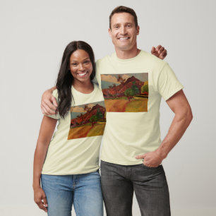 Camiseta Paisaje tahitiano de Paul Gauguin (1893)