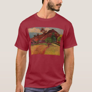 Camiseta Paisaje tahitiano de Paul Gauguin (1893)