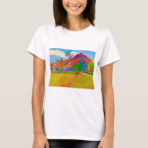 Camiseta Paisaje tahitiano, Gauguin