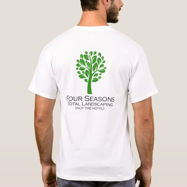 Camiseta Paisaje total del Four Seasons (no el hotel) (Reverso)