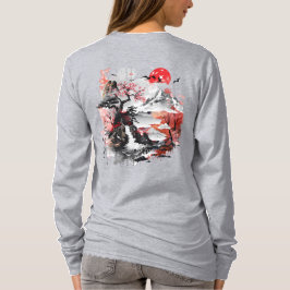 Camiseta Paisaje tradicional japonés