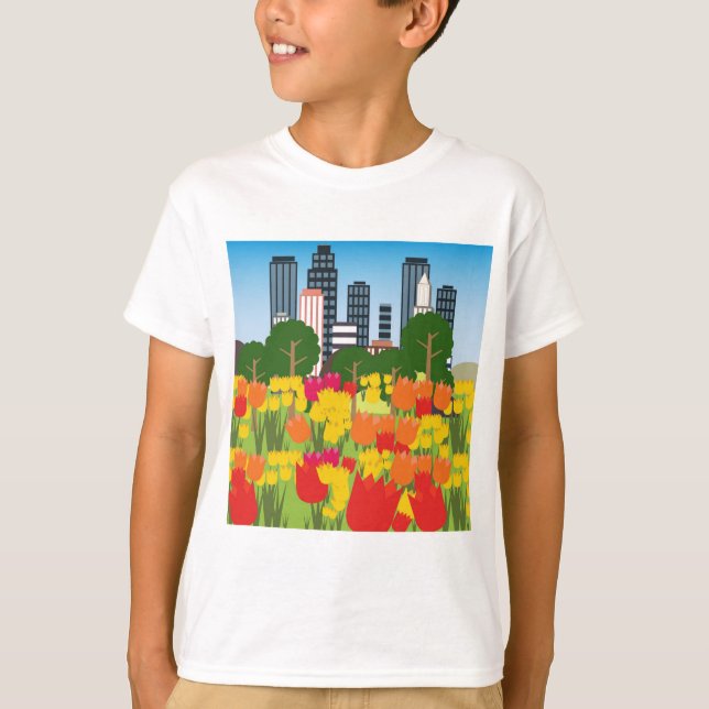 Camiseta Paisaje urbano (Anverso)