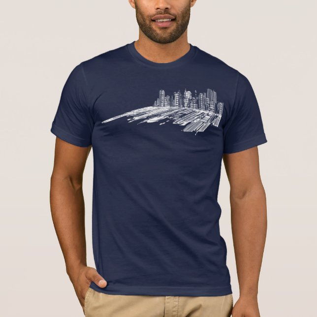Camiseta Paisaje urbano (Anverso)