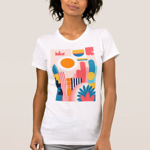 Camiseta Paisaje urbano colorido
