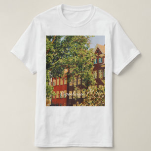 Camiseta Paisaje urbano de Copenhague - Dinamarca