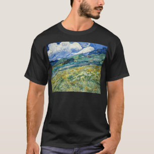 Camiseta Paisaje Van Gogh de pintura de arte moderno de Sai