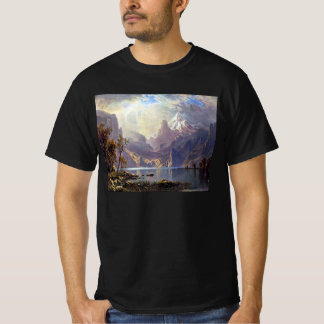 Camiseta Paisaje Vintage, Lago Tahoe de Albert Bierstadt