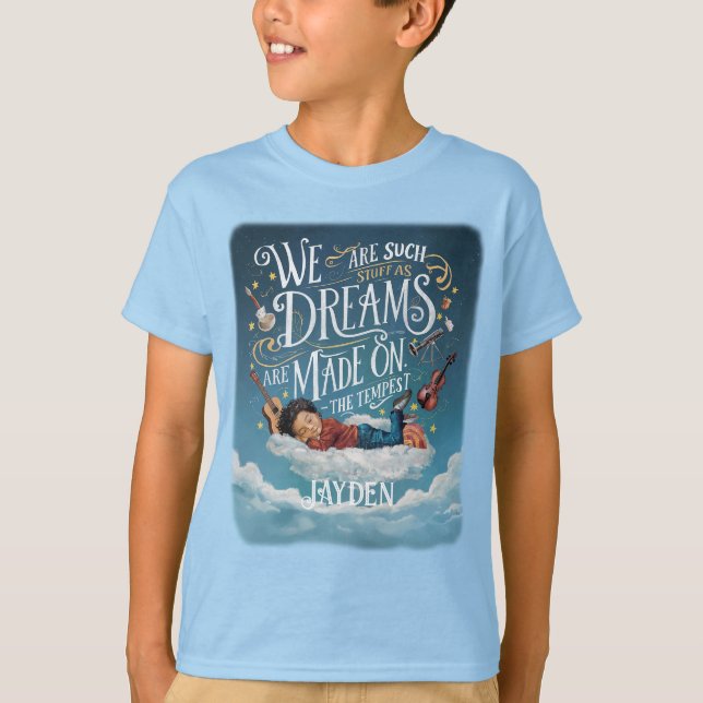Camiseta Paisajes de sueños - Un viaje Personalizado a la i (Anverso)