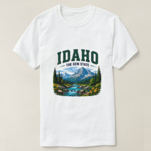 Camiseta Paisajes escénicos de Idaho