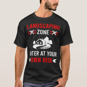 Camiseta Paisajista paisajista de la zona de riesgo