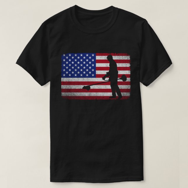 Camiseta Paisajista paisajista Gardener Norteamericano (Diseño del anverso)