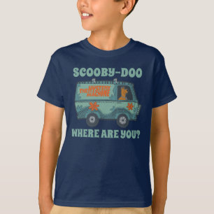 Camiseta Paisely Scooby-Doo Driving Mystery Machine