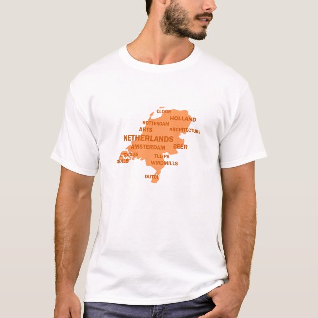 Camiseta Países Bajos (Anverso)
