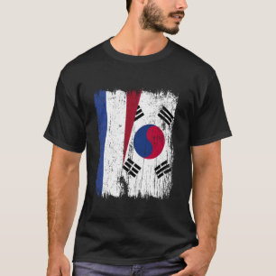 Camiseta Países Bajos Corea del Sur Media Bandera Holandés 