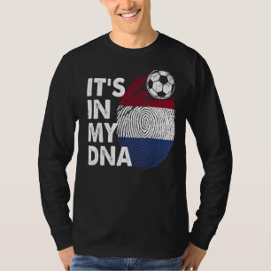 Camiseta Países Bajos En Mi Dna Equipo De Bandera Holandés