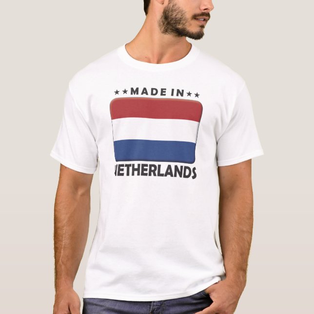 Camiseta Países Bajos hicieron (Anverso)