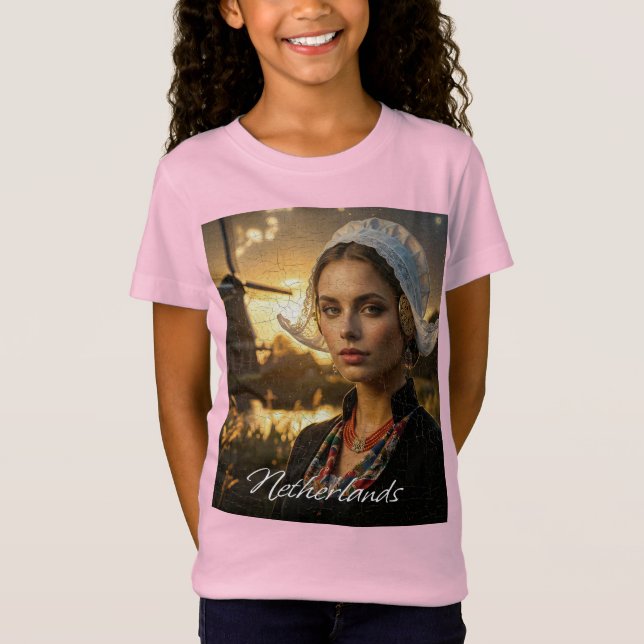 CAMISETA PAÍSES BAJOS - HOLANDÉS (Anverso)