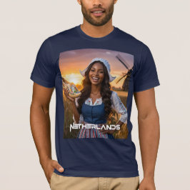 CAMISETA PAÍSES BAJOS - HOLANDÉS