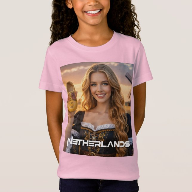 CAMISETA PAÍSES BAJOS - HOLANDÉS (Anverso)