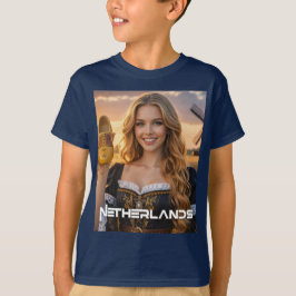 CAMISETA PAÍSES BAJOS - HOLANDÉS